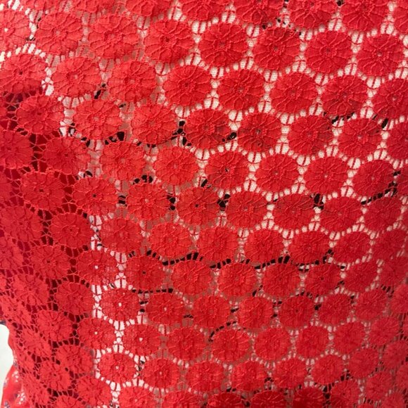 New York Company Red long Summer Dress size Medium - Picture 9 of 16